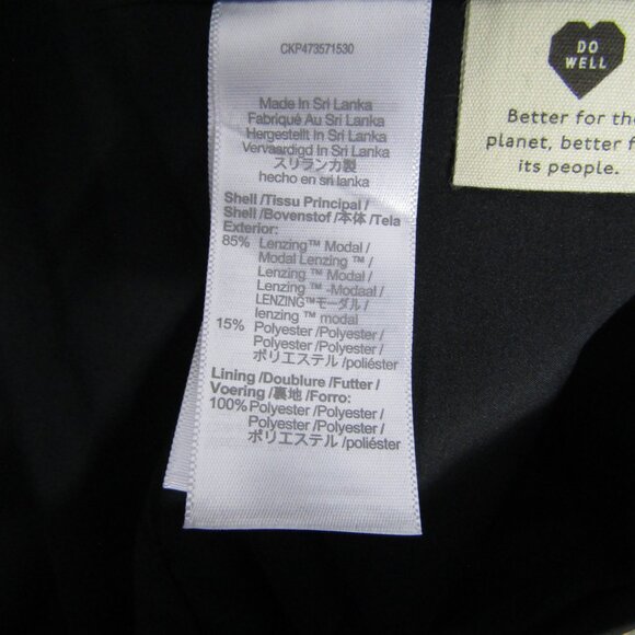 Madewell Womens Small Black Relaxed Blazer Elyaf Drop Shoulder - Picture 7 of 9